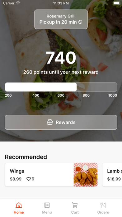 Rosemary Grill Screenshot