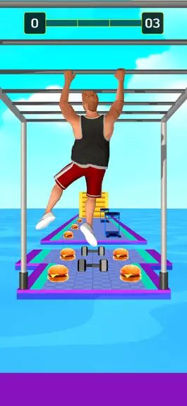 Game screenshot Run & Get Fat or Flex Six Pack apk