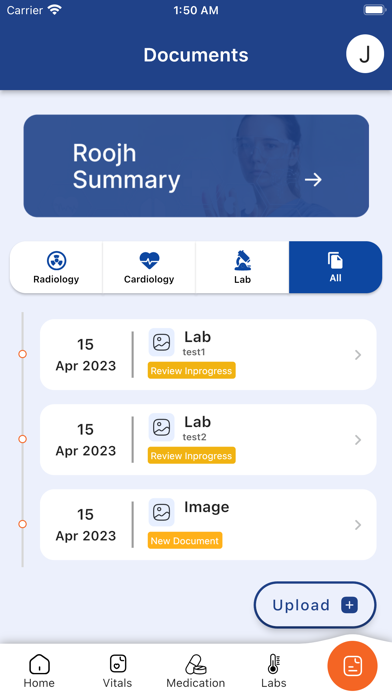 Roojh Health Care Screenshot