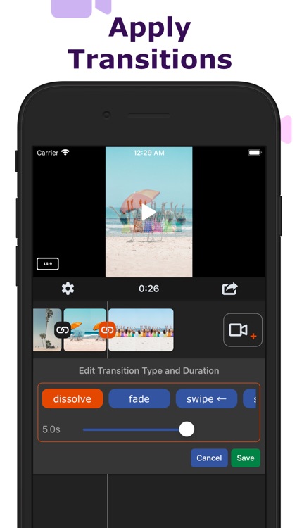 Add Music & Text Video Editor screenshot-5