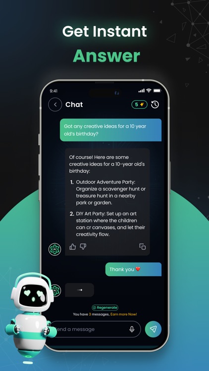 ChatAI - AI Chatbot Assistant screenshot-4