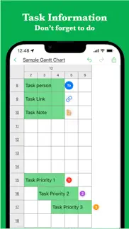 iganttchart: gantt chart app iphone screenshot 4