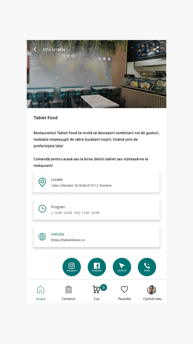 Tabiet Food Screenshot