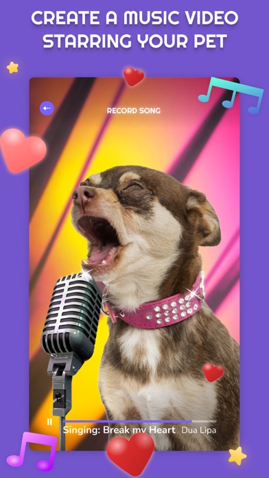 PetStar: My Pet Sings & Dances Screenshot
