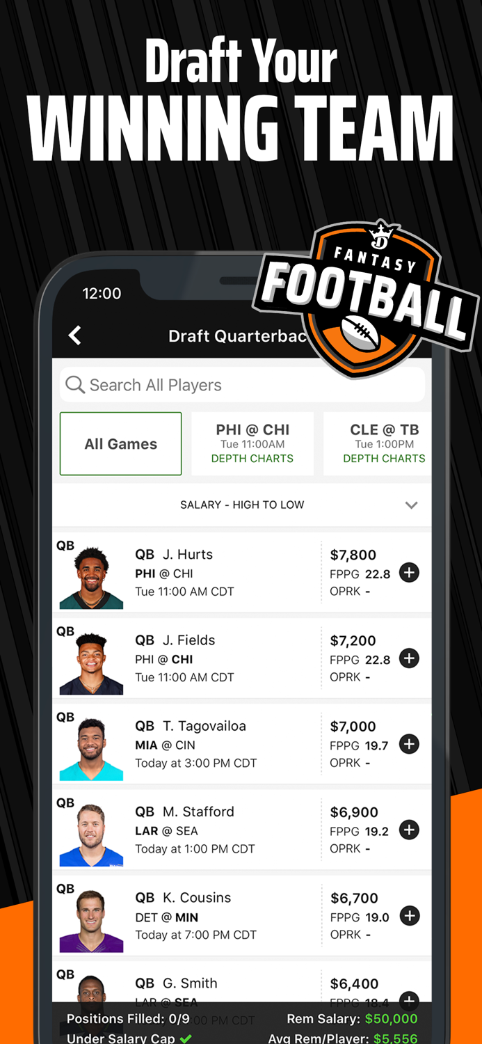 DraftKings Fantasy Sports