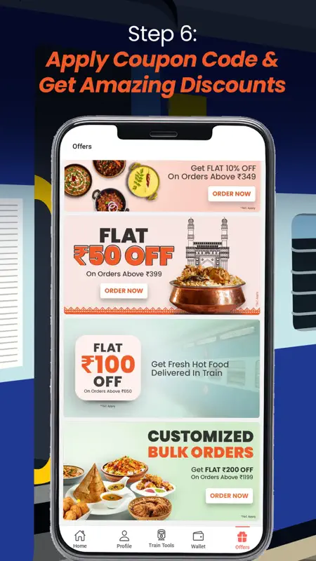 Zoop India-Order Food in Train screenshot 6 of 7