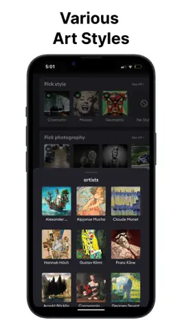 Game screenshot Imagine Go- AI Art Generator hack