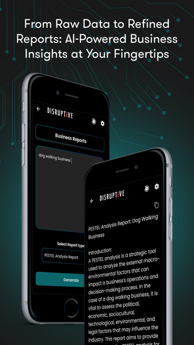 Disruptive AI Screenshot