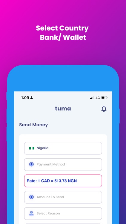 Tuma : Send Money
