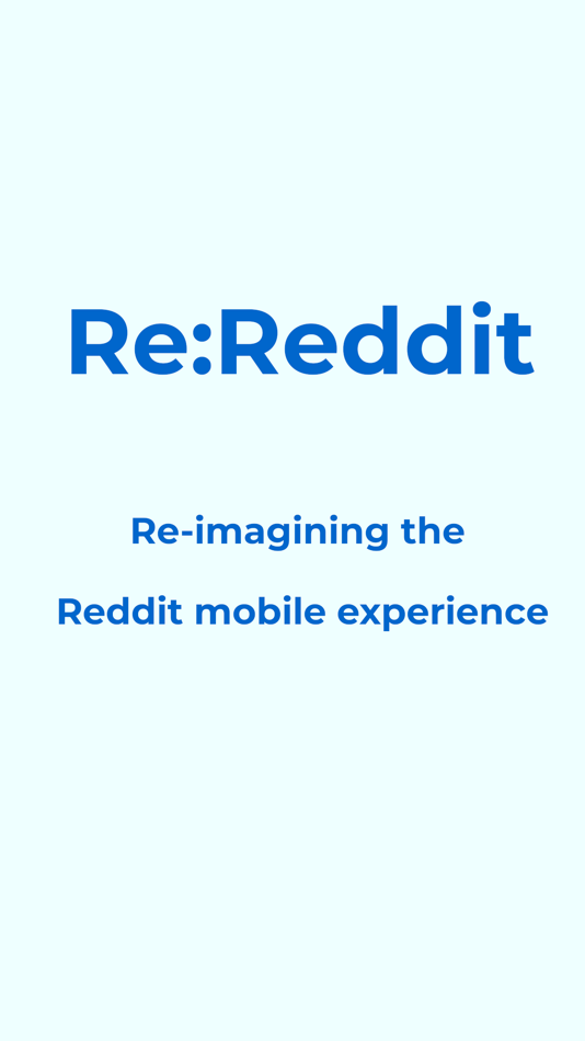 #1. Re:Reddit (iOS) Podle: Michael Cacciatore