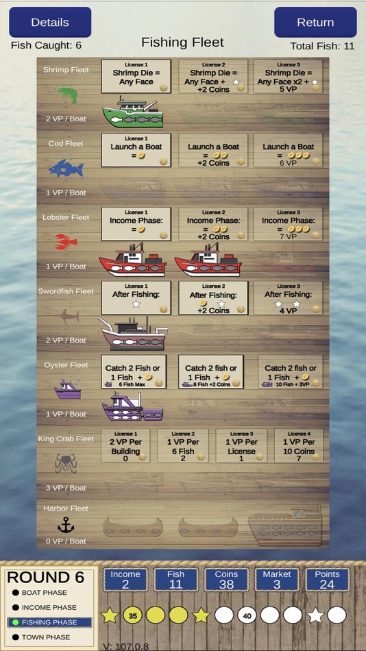 #8. Fleet the Dice Game (iOS) Podle: VHornet, Inc.