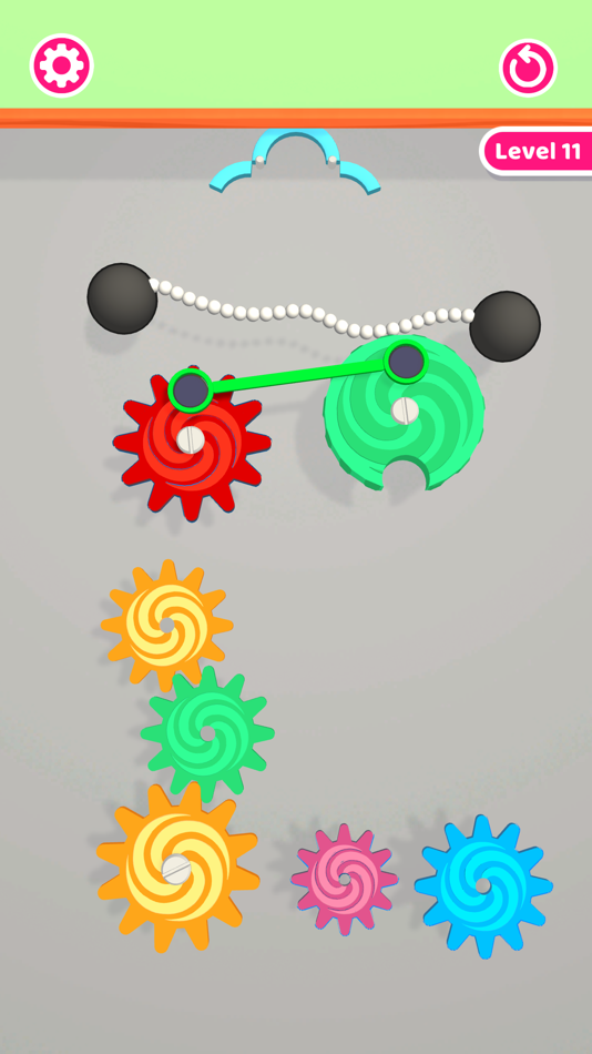 #4. Gear Puzzle Master (iOS) By: Ahmet Ikbal Adlig