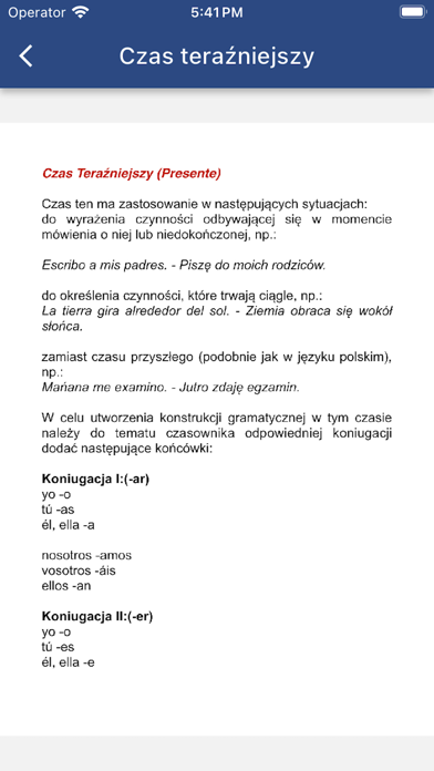 Rozmówki polsko-hiszpańskie Screenshot
