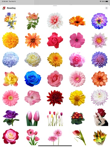 RoseDay Flower of Love Stickerのおすすめ画像8
