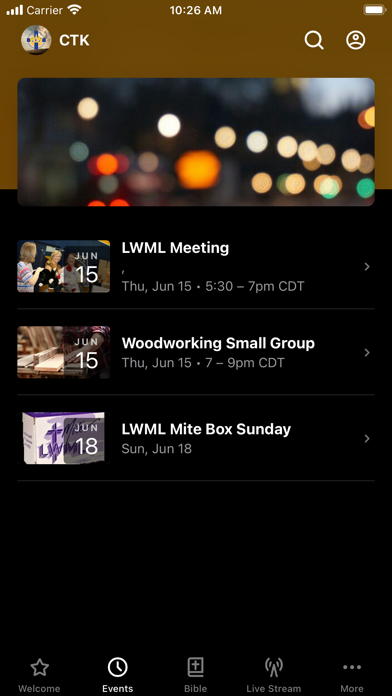 Christ the King Lutheran Screenshot
