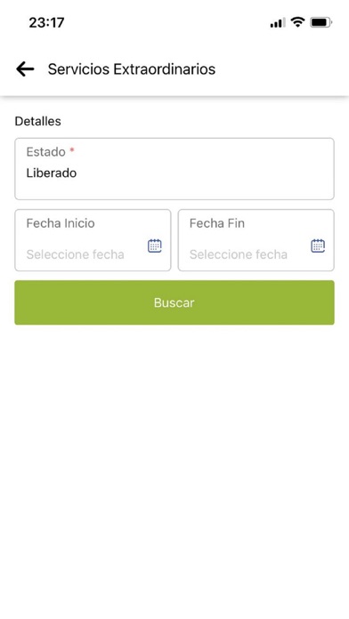 AppProveedor Screenshot