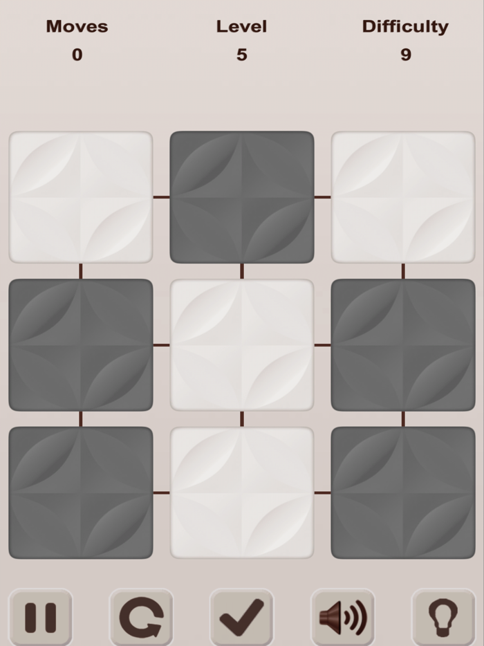 Lines Puzzle. Change color.