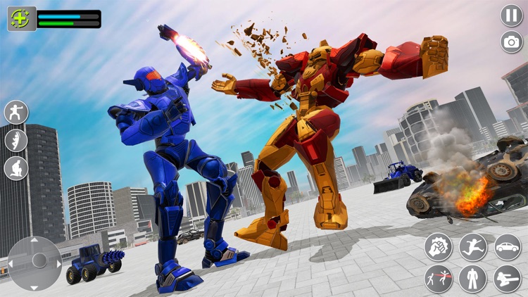 Bike Robot Games 3D Bike Games screenshot-3