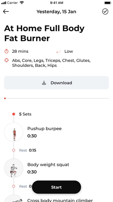 Screenshot #3 pour BodyFit by SJ