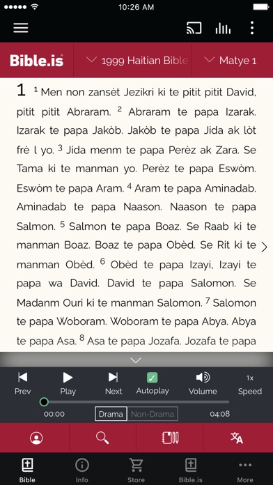 Screenshot #1 pour Haitian Bible Society