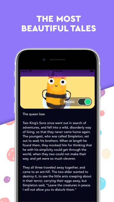 Baby Sleep - Tales & Songs Screenshot