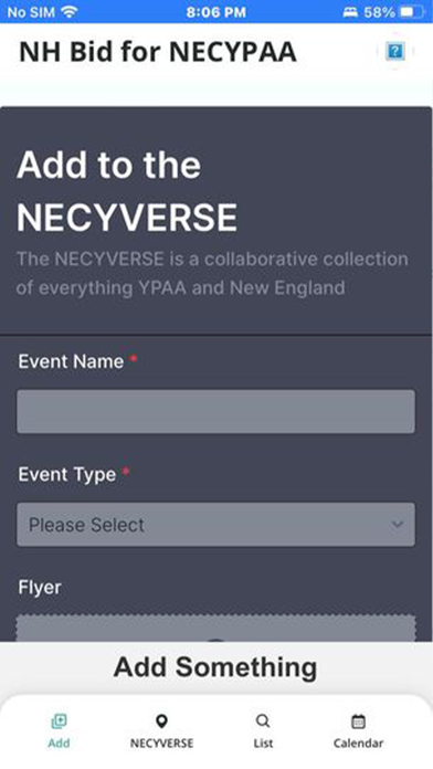 App screenshot