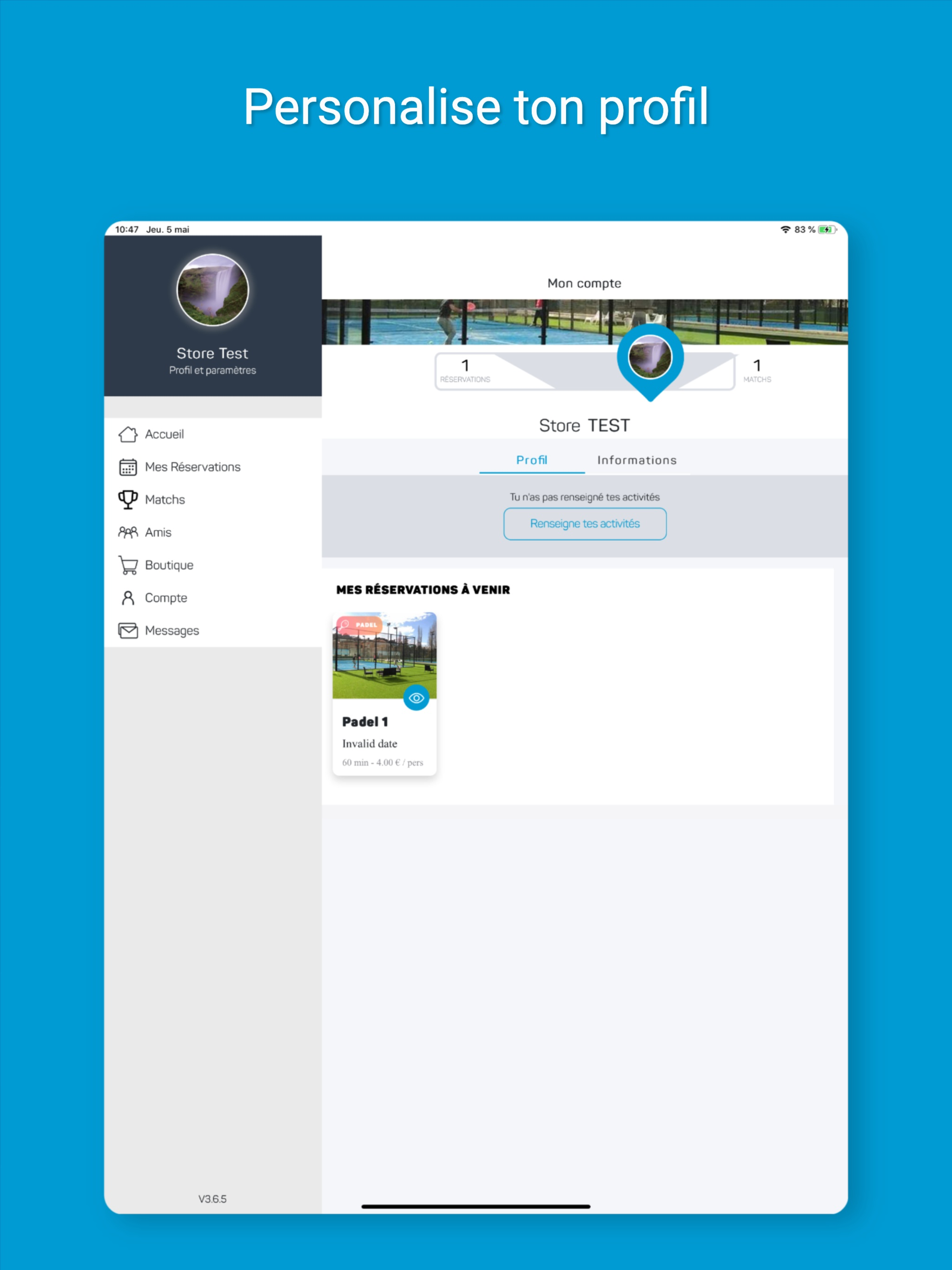 PADEL RIVIERA screenshot 8