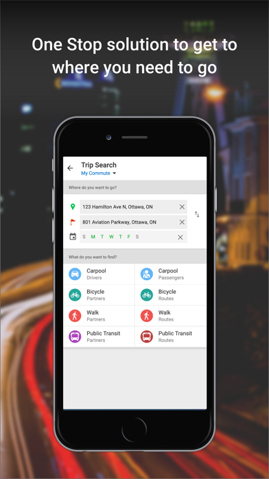 ecoCommute Screenshot