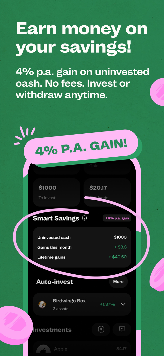 Birdwingo Start investing