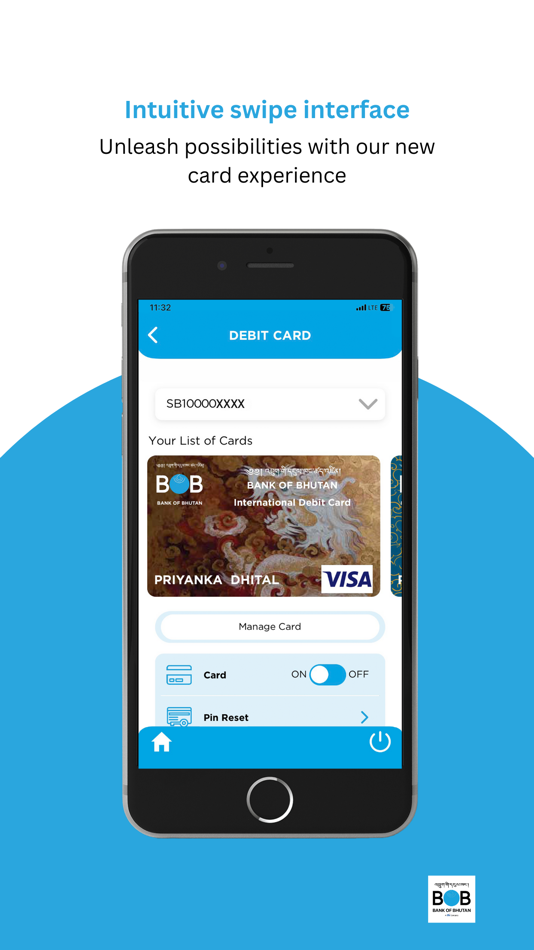 #4. mBoB (iOS) 由: Bank of Bhutan Limited