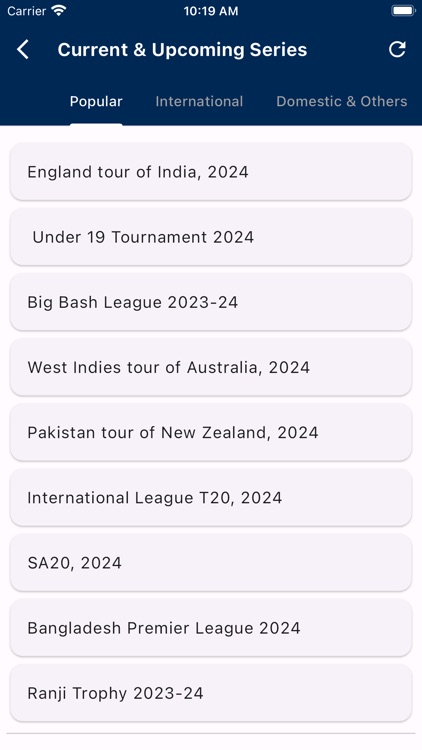 Cricket League Live Score 2024 screenshot-3