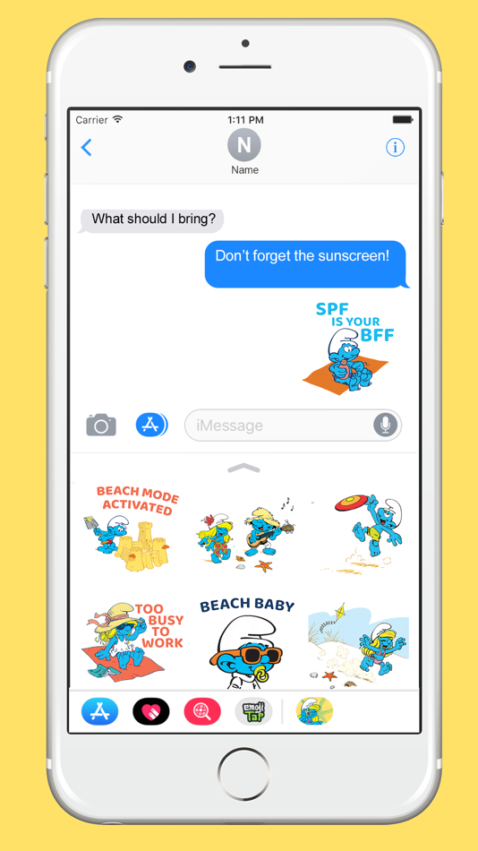 #2. The Smurfs: Hello Summer (iOS) 由: Bare Tree Media Inc