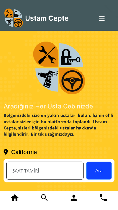 Ustam Cepte 2024 Screenshot
