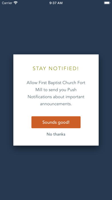 FBC Fort Mill App Screenshot