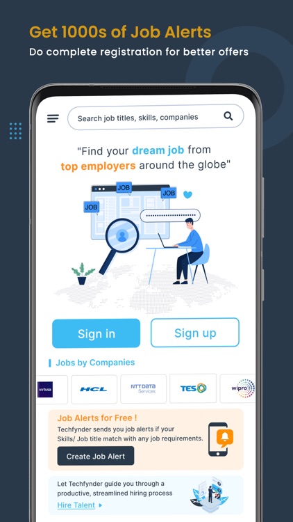 Techfynder - Job Search App