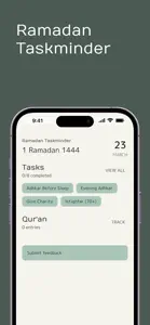 Ramadan Taskminder screenshot #1 for iPhone