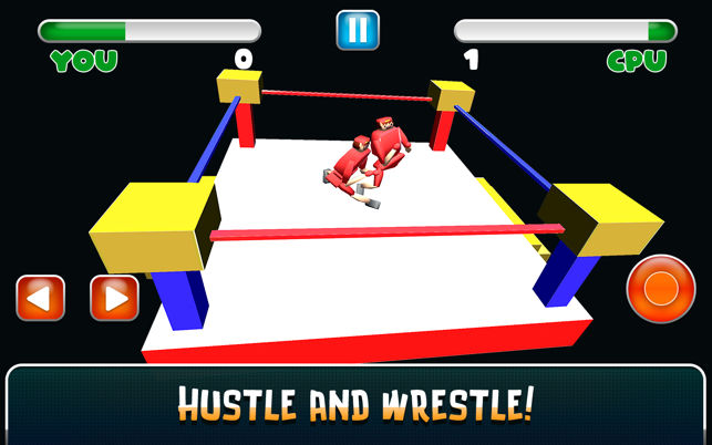 ‎Drunken Wrestlers 3D Fighting Screenshot