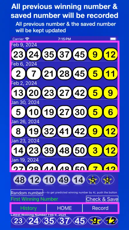 EuroMillions AI screenshot 4 of 4