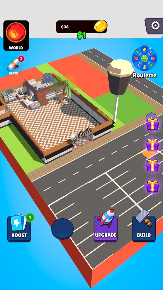 #1. Idle Cafe Empire Tycoon (iOS) Podle: Engoa LLC