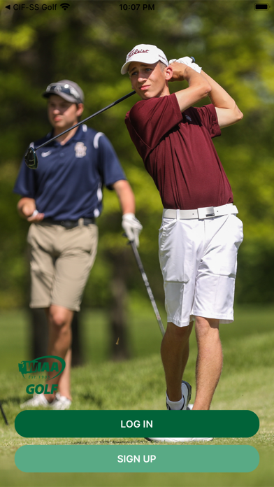 WIAA Golf Screenshot