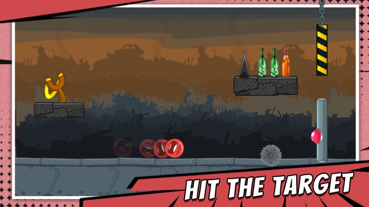 Red Ball:Bottle Shooting screenshot-3