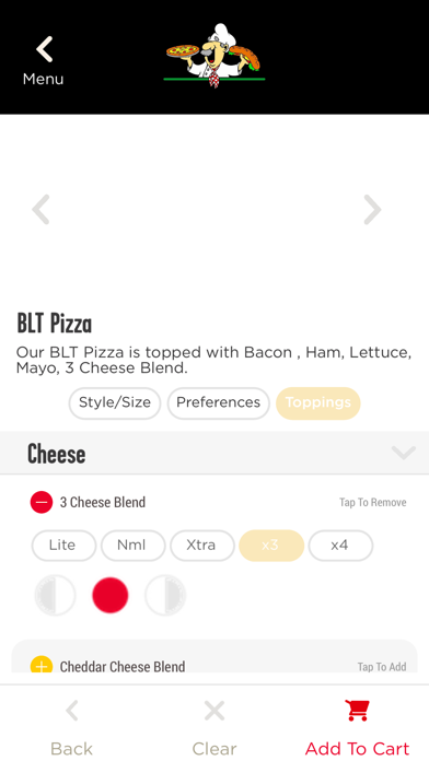 Mancino’s Pizza & Grinders Screenshot