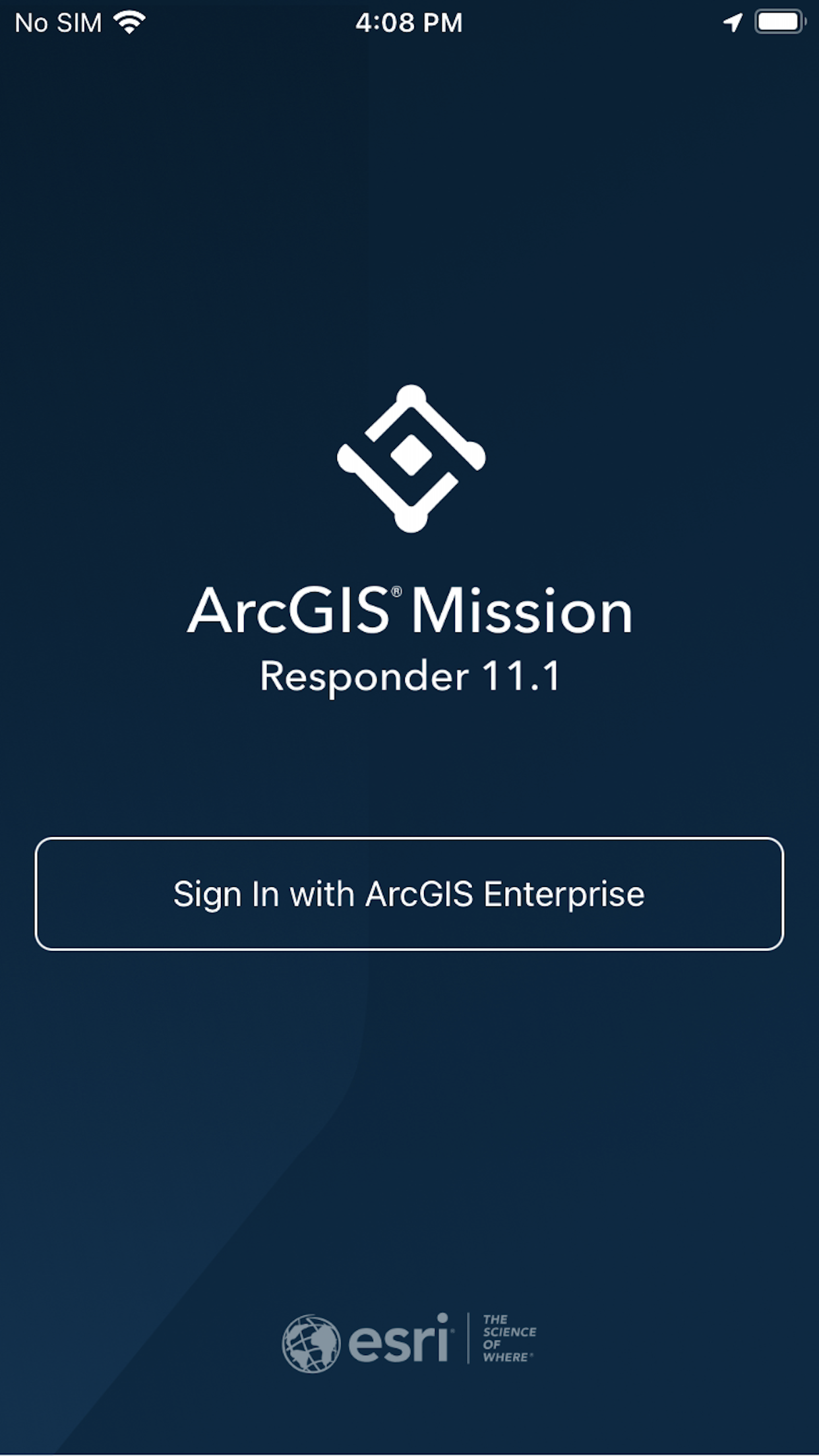 ArcGIS Responder 11.1