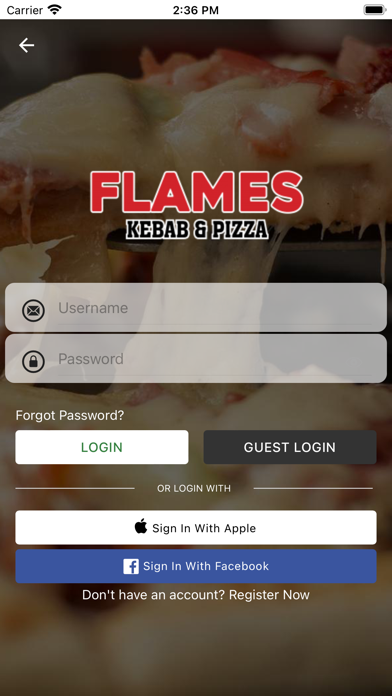 Flames Kebab Pizza Chicken Screenshot