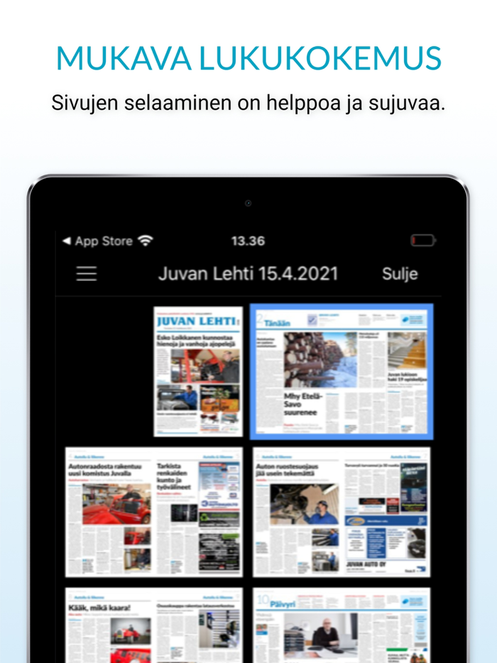 Juvan Lehti päivän lehti