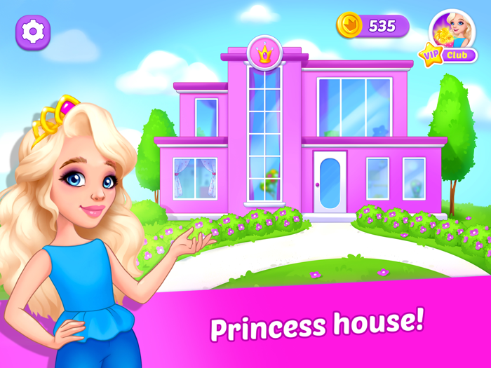 Princess Doll Dream House Game