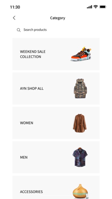 AYN Shop Online Screenshot