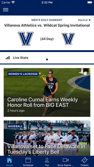 Nova Athletics Screenshot