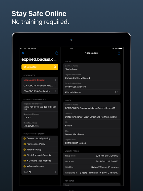 Screenshot #6 pour TLS Inspector