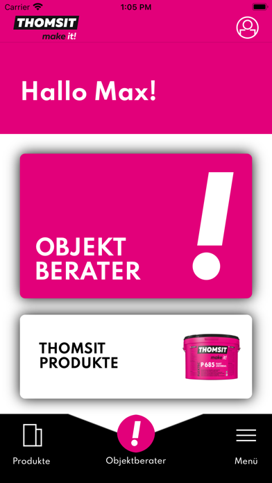 THOMSIT Objektberater Screenshot